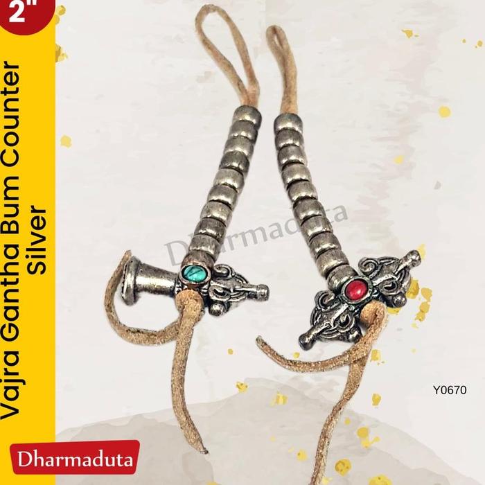 Bum Japamala Counter Vajra Bell Alat Ritual Buddha Tantrayana Tibet - Sety0670