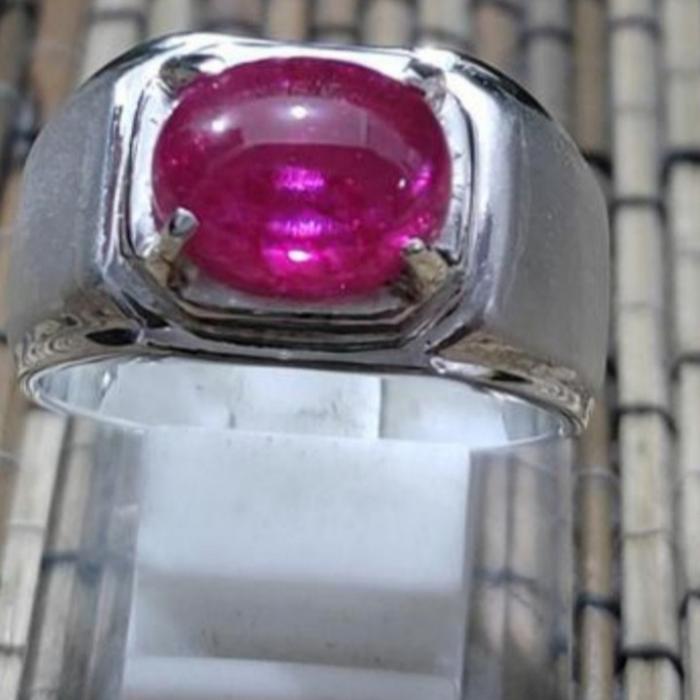 cincin/emban/ring perak 925 handmade model tanem catok simpel nyaman