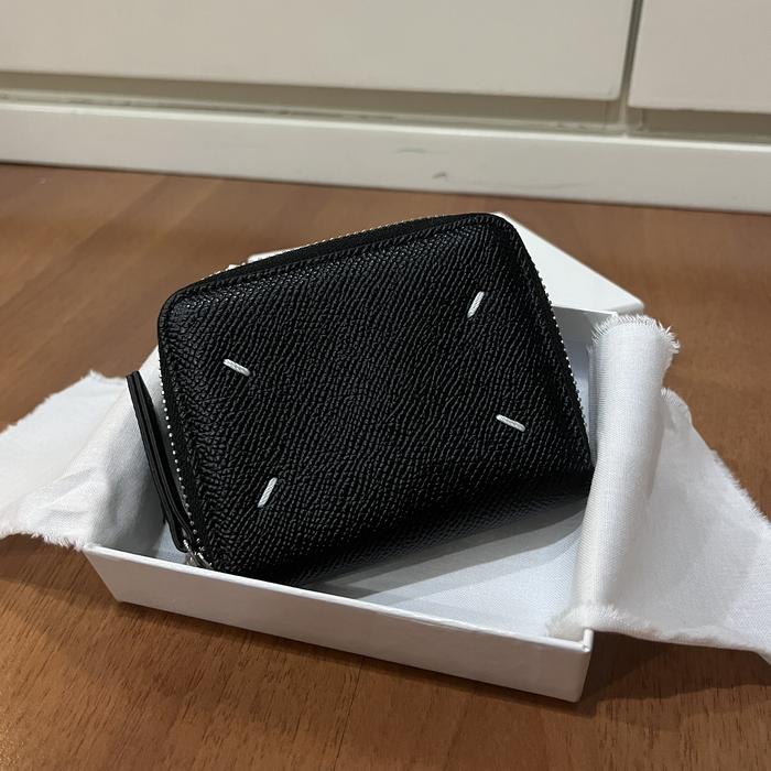 Maison Margiela Zip Wallet - Black