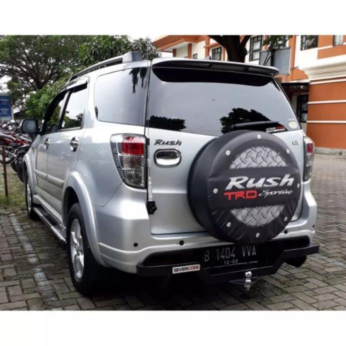 Original Cover Ban Rush Sarung Ban Serep Mobil Rush Toyota Tutup Ban Cadangan Premium