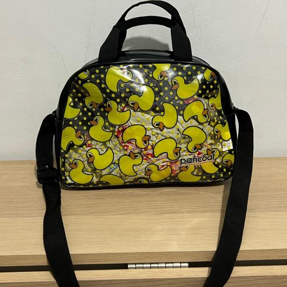 Tas Sling bag pancoat / tas transparan lucu pancoat