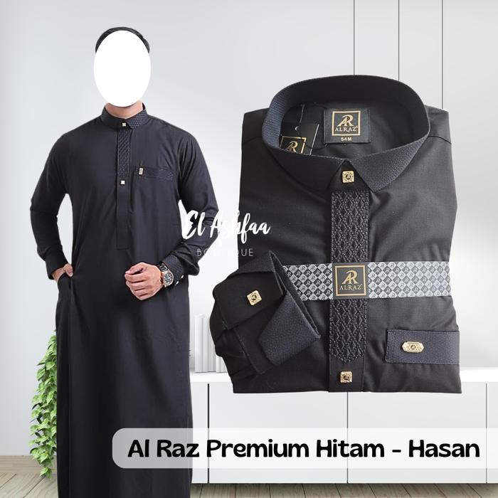 Jubah Saudi | Gamis Pria | Al Raz Premium Hasan - El Ashfaa