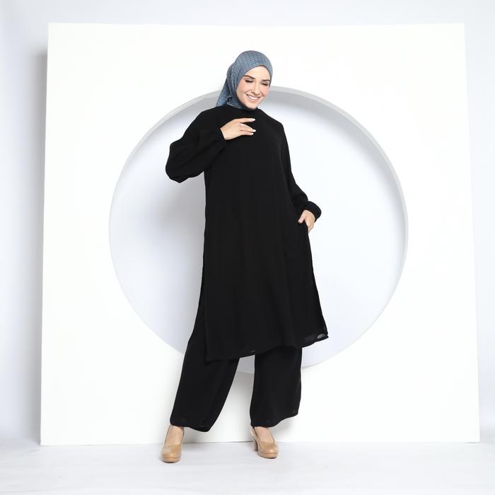 Maira-Tunik Zahra II Tunik sifon lembut simple elegant polos