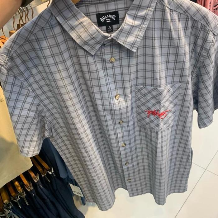 Kemeja Pria Billabong Original Mogul Alloy New