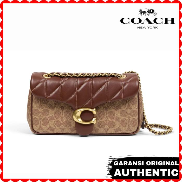 Tas Coach Tabby 26 Shoulder Bag Signature Wanita Original Store Branded Authentic