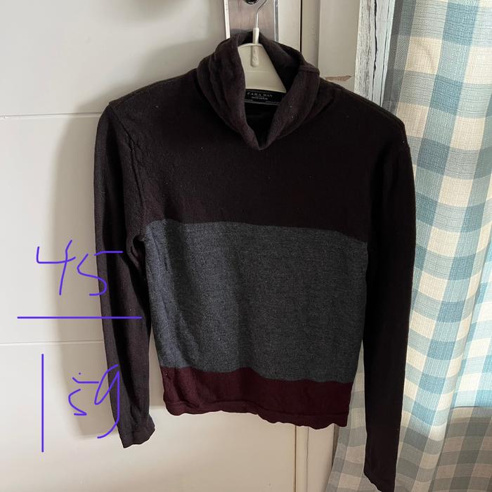 Sweater pria zara original