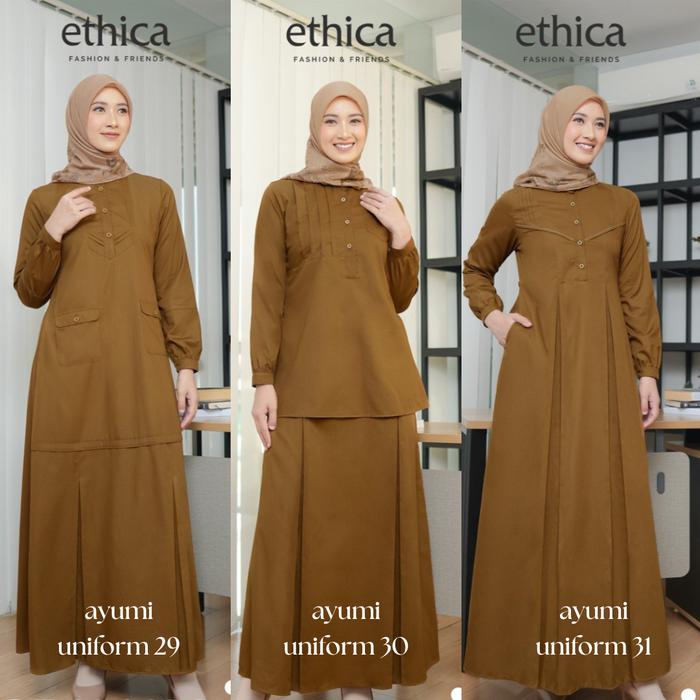 AYUMI UNIFORM TERBARU SERAGAM ASN SERAGAM DEWASA TERBARU BY ETHICA UNIFORM 29 ~ UNIFORM 30 `~ unifor