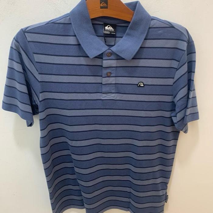 Kaos Polo Pria Quiksilver Original Dna Polo Byl3 New