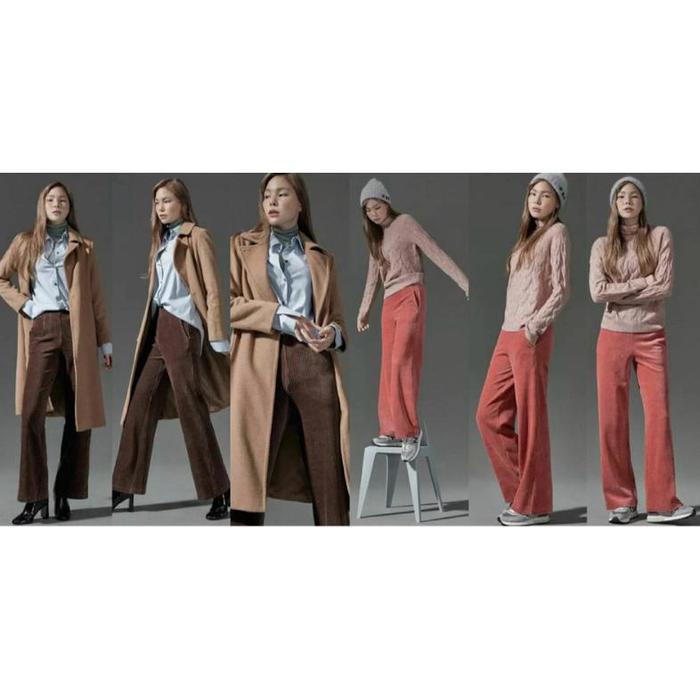 Lapiaf korea Corduroy kulot