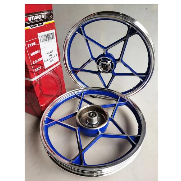 MUTAKIN Velk Bintang RGR Ring 18 Rx King New / Old Velg Star SUZUKI R G R 150 Thunder 125 RXK RXS RX