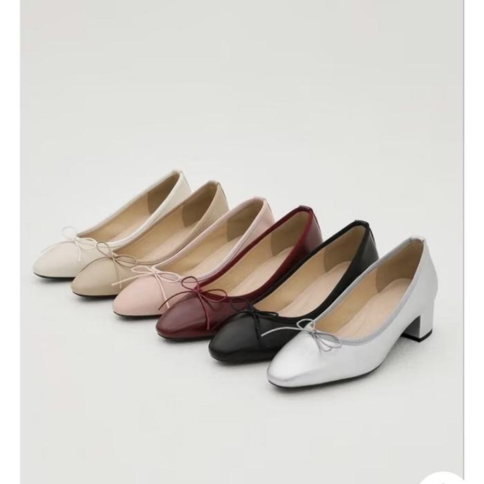 SAPPUN Retive Basic Ribbon Pump Heels (4cm) Original Korea SAPPUN Retive Basic Ribbon Pump Heels (4c