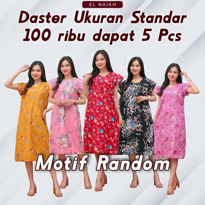 Daster Murah 100 Dapat 5 | 100ribu Dapat 5 Daster | Daster Murah | Paket Usaha Daster Murah | Daster