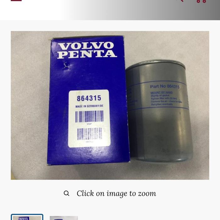 864315 Fuel Filter Volvo Penta