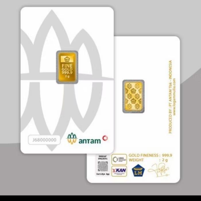 Mas Emas Logam Mulia Antam 2 Gram