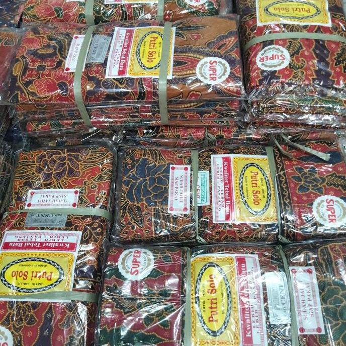 kain panjang jarik kebat batik cap cent putri solo