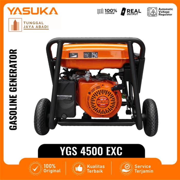 Genset Bensin Yasuka YGS 4500 EXC - 3500 Watt