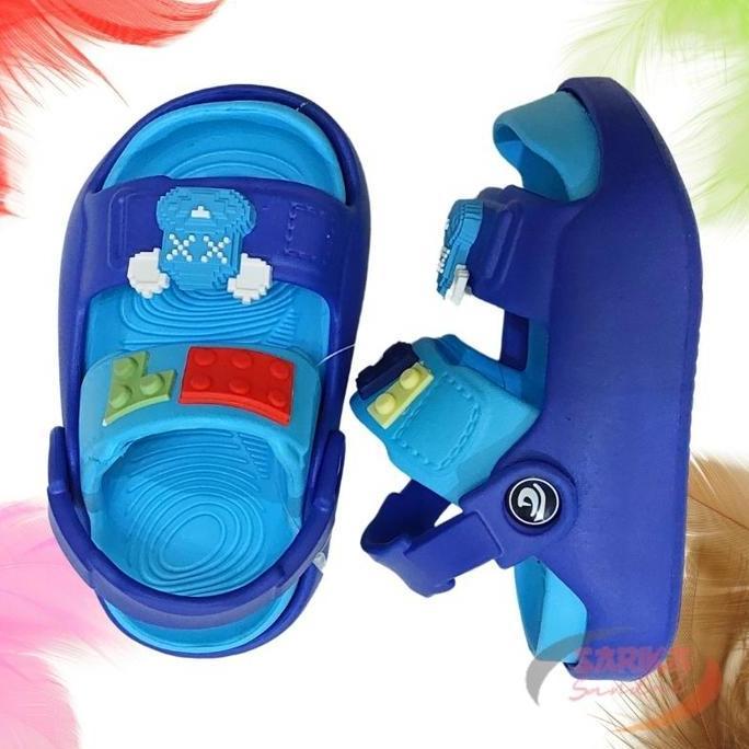 Eduation Dulux 650 D E Sandal Lego Sandal Karet Lego Anak Sandal Karakter Lego Sandal Dulux Lego San