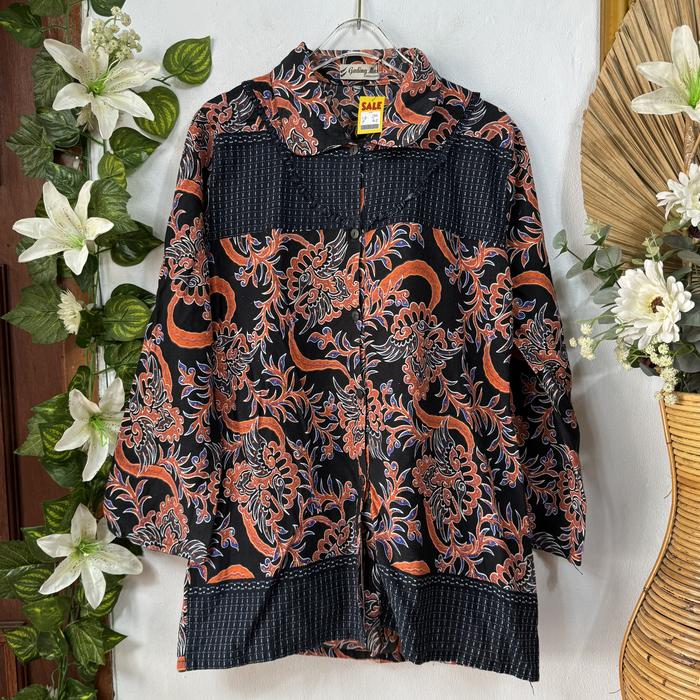 Kemeja Blouse Batik Gading Mas