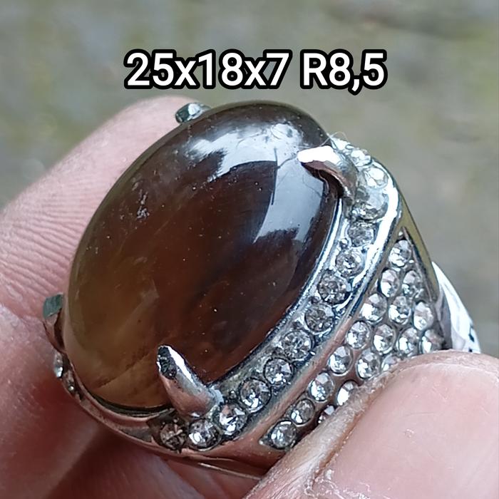 batu kecubung asap /batu akik /batu kecubung /batu garut