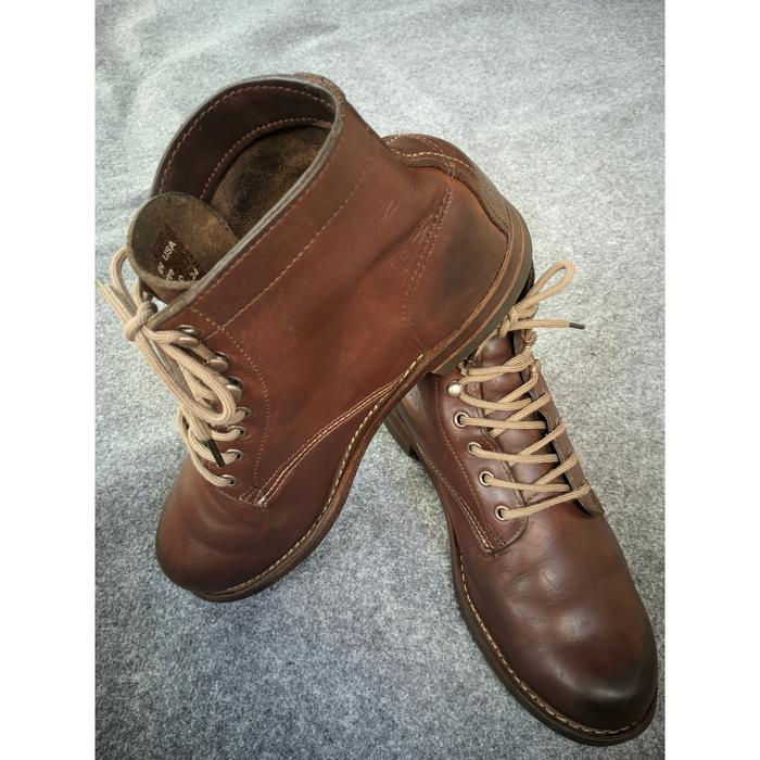 Wolverine 1000 Mile Plain Toe not Redwing Red Wing Thorogood Sagara White White's Boots Guidi Grenso