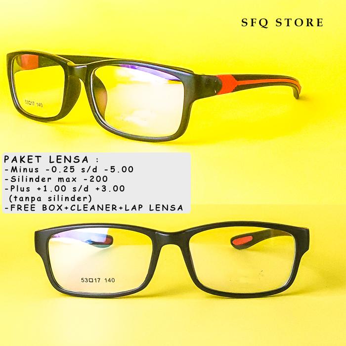 Kacamata Baca Progresif Photochromic Double Fokus Jalan dan Baca Poema