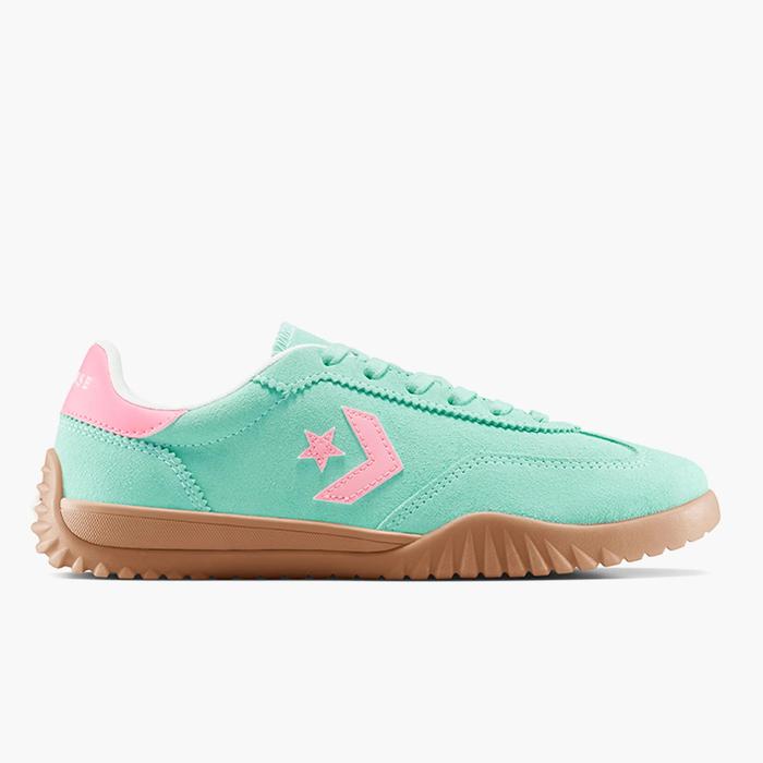 Sepatu Sneakers Wanita Converse Run Star Trainer Suede Aqua Spark Lt Jellyfish Original A15090C