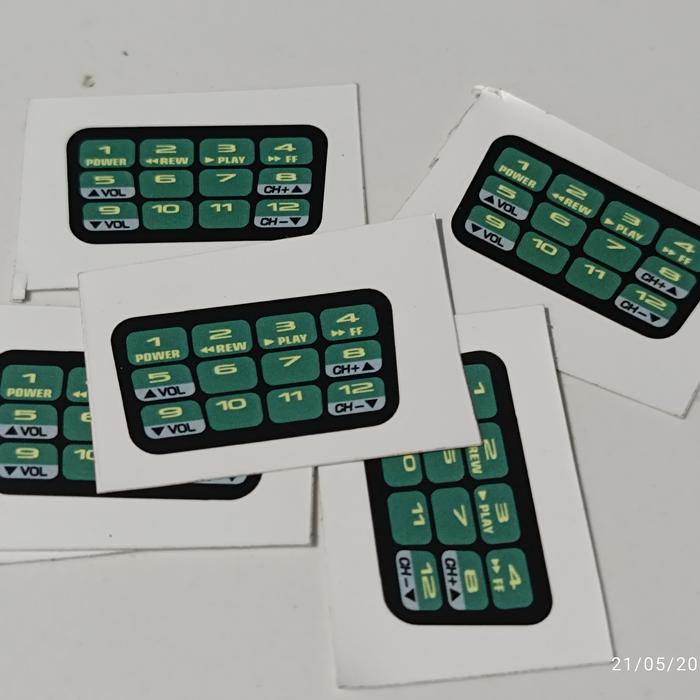 stiker keypad Casio jg10 jg-10 jg_10 tahan air 99%
