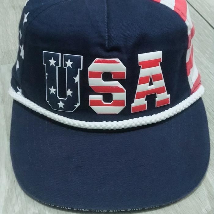 Topi USA flag vintage second