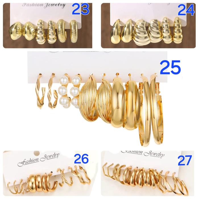ANTING KOREA STYLE ANTING SIMPLE MINIMALIS SIMPLE EARRING