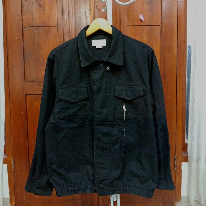 work jaket harrington lafudge store bahan denim