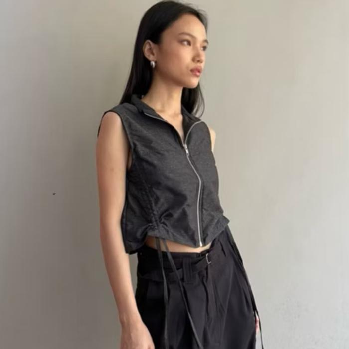 Preloved Byeol Jiri Top Grey