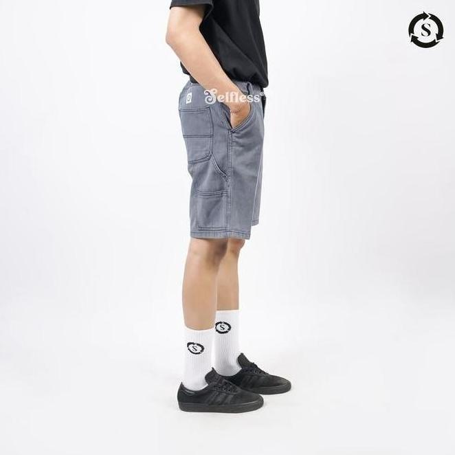 SELFLESSANDCARE - Carpenter Short Pants / Celana Carpenter Pendek Pria / Short Carpenter Pants / Cel