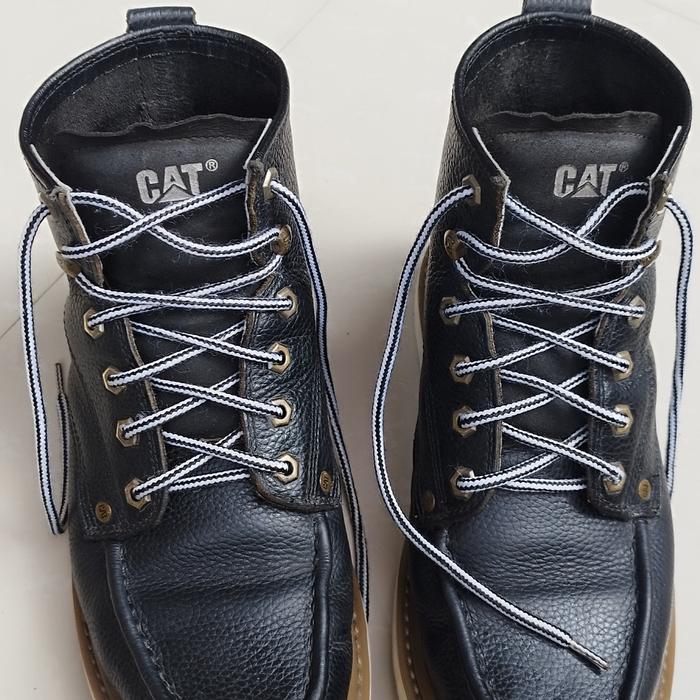 Sepatu Boots Caterpillar Moc toe size 42 original