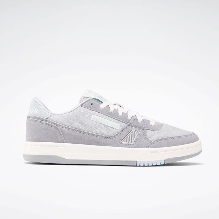 REEBOK LT COURT SHOES KOLORZE COLD GREY 2 CHALK MEN ,GESER FOR REAL PICT