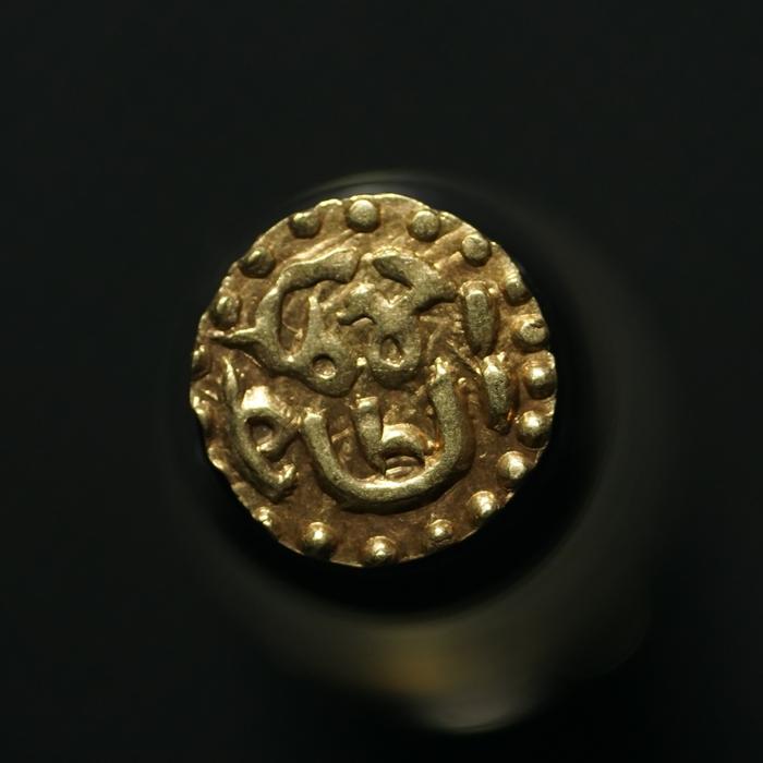 Gold, Koin Emas Kupang - Kerajaan Samudera Pasai Sultan Ahmad II 1326-1360, (Leyten - SP6a) Ahmad Ma