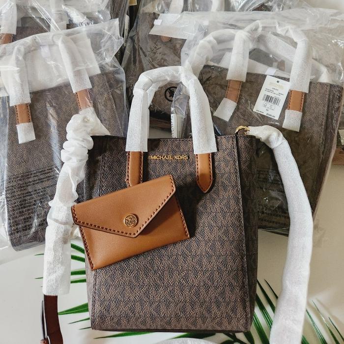 Vincent Tote Bag XS Crossbody Brown