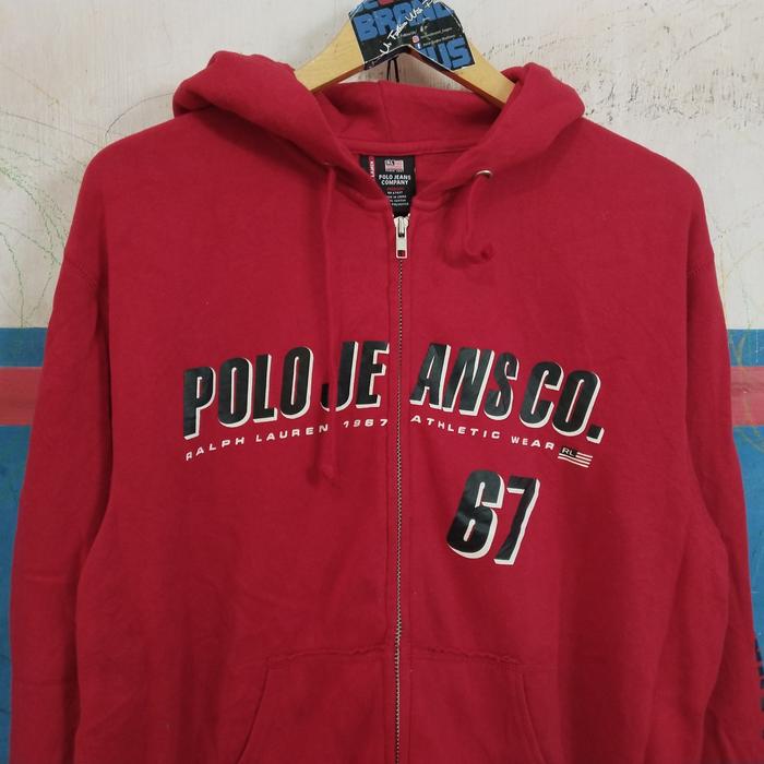 ZipHoodie Polo Jeans Second Pria Wanita