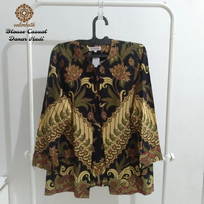 Baju Batik Kerja Wanita (Atasan/Blouse) Danar Hadi