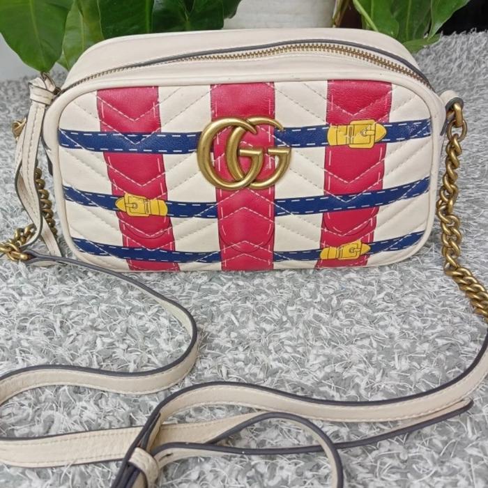 Second - tas branded - kulit asli, lengkap tag