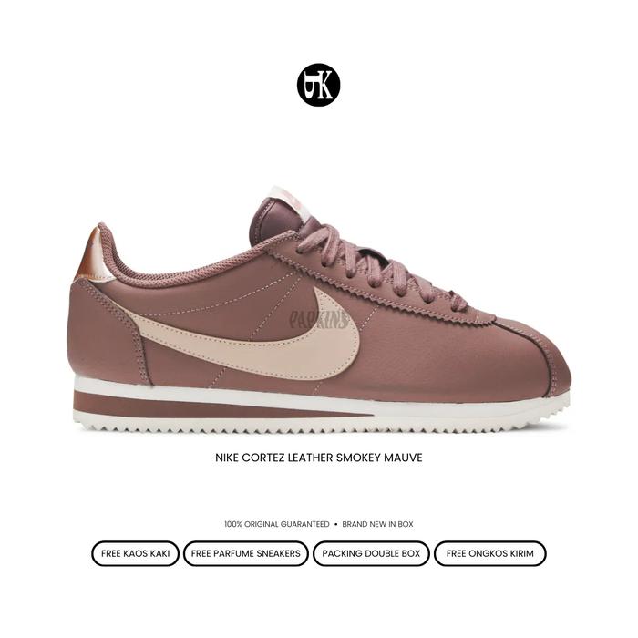 sepatu Nike original 100% BNIB - nike cortez leather smokey