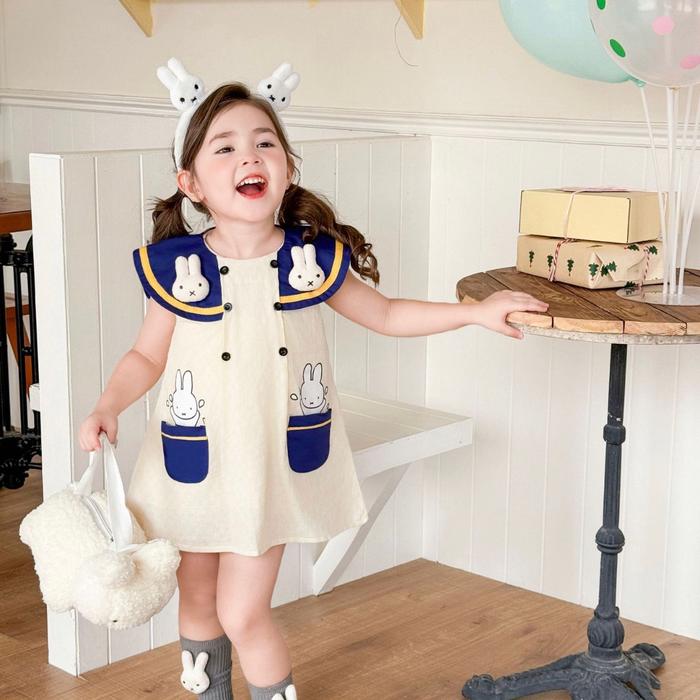 baju miffy anak/ dress miffy/ setelan miffy/ dress anak/ setelan anak