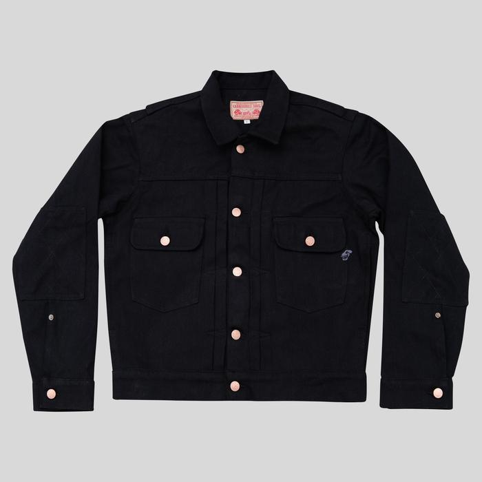 Carnivores Soul - FREEDOM Black x Black Denim Jacket