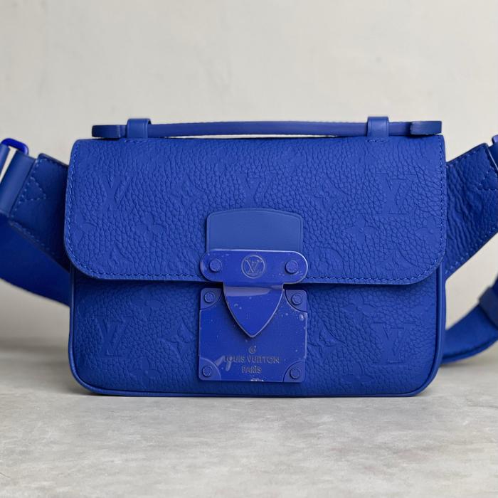 Louis Vuitton LV Monogram Taurillon S Lock Bag (BS584) 100% AUTHENTIC