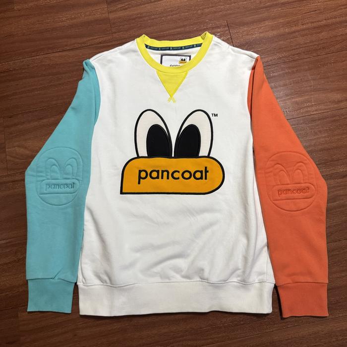 Sweater Crewneck Pancoat Big Logo 3 Tone - Size M
