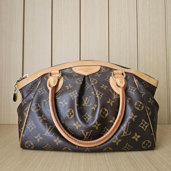 Tas Louis Vuitton Tivoli PM Monogram Brown 2009 Handbag Preloved