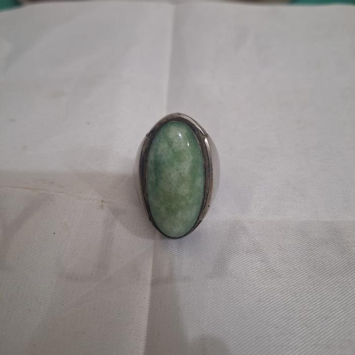 Batu cincin giok branded Buat pagar diri Pembuka aura dan rezeki Limited edition Barang terawat Pema