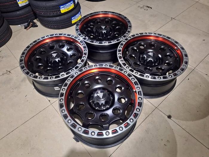 VELG SECOND BEKAS PAJERO BALLISTIC R20X9  BAUT 6X139 ET30 TRITON EVERSH HILUX TRITON KHUSUS LUBANG 6