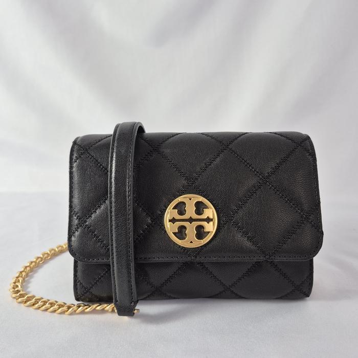 tas wanita tb willa chain wallet black vj