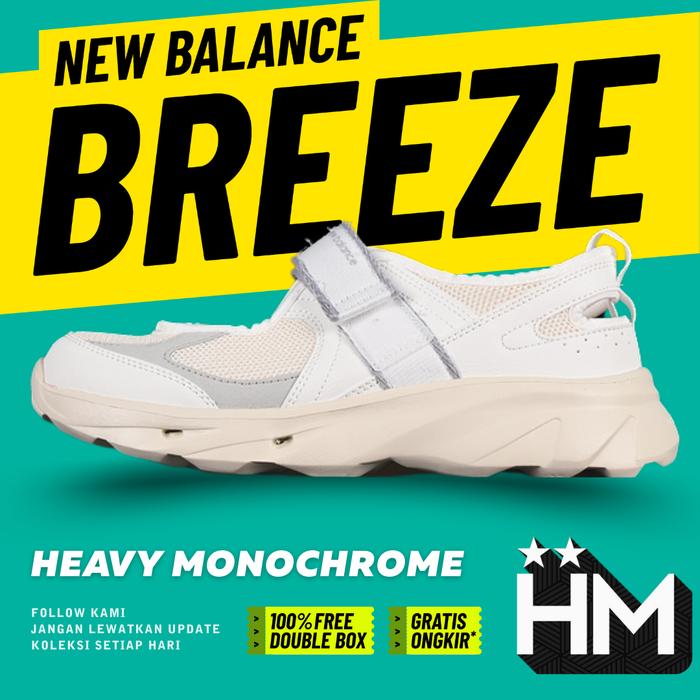 NB Balance Breeze White Sandal SD2202WH (Size 220-250)