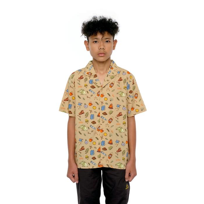 Kemeja Anak Eiger Original Solunox Putih Junior Fig Pyjamas Pendek
